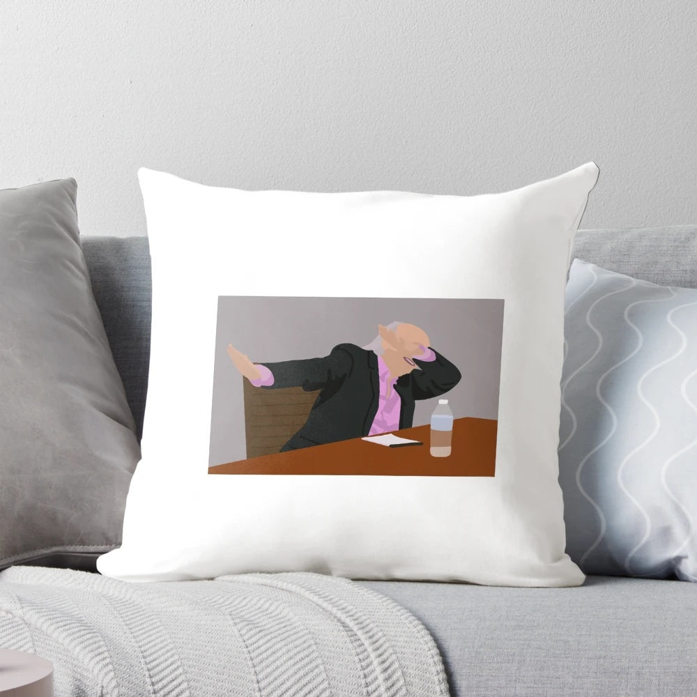 I Think You Should Leave" comedy-themed pillow featuring Tim Robinson