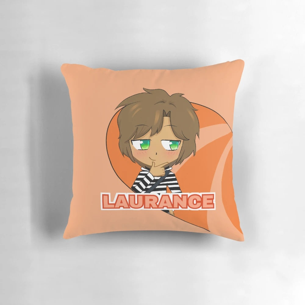 Laurance Zvhal Pillow with green eyes from Aphmau's Minecraft Diaries YouTube series