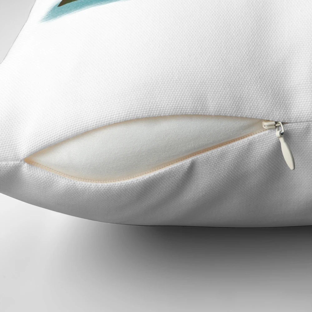 Lava-themed plush pillow with a cute cartoon design, inspired by nature and volcanoes.