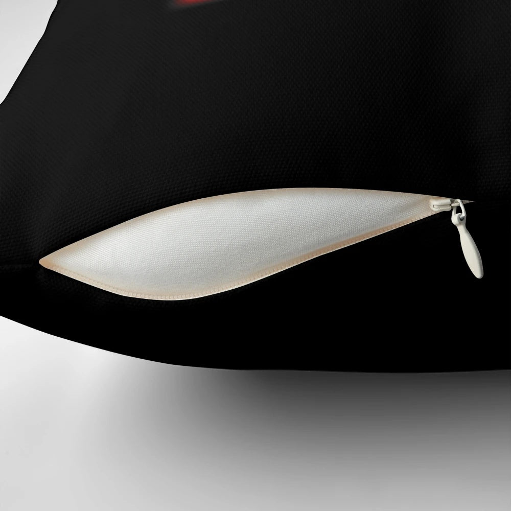 A colorful, humorous throw pillow featuring a popular "Dun Dun" meme from the TV show Law & Order: Special Victims Unit.