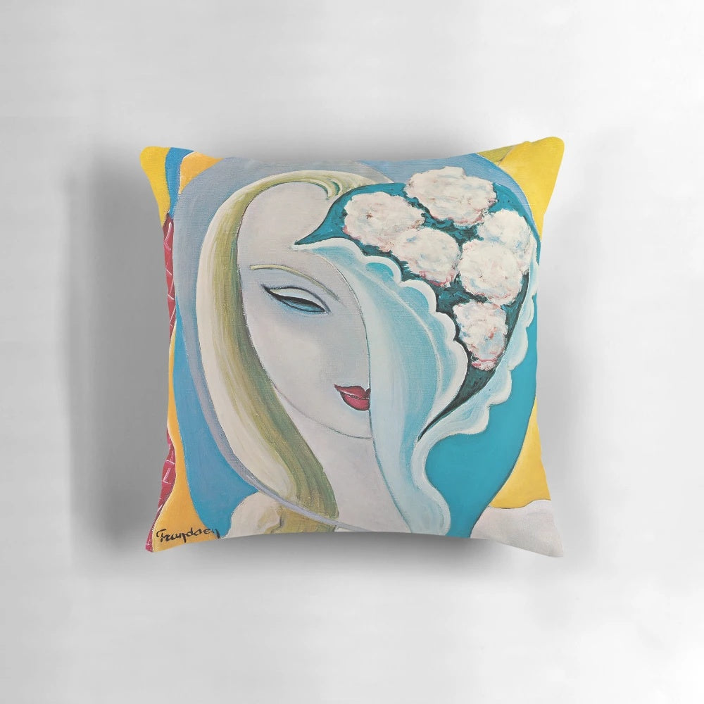 Layla Memory Foam Pillow on a bed