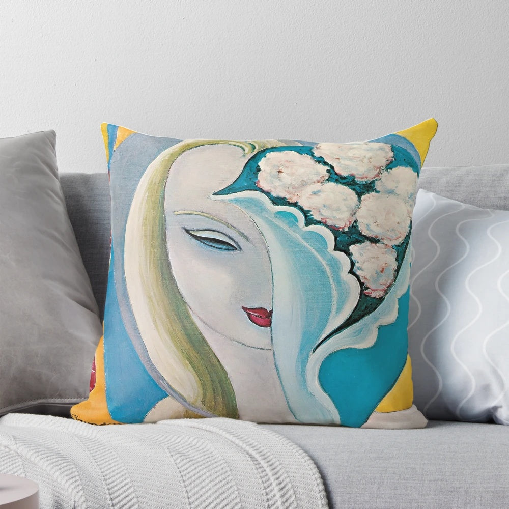 Layla Memory Foam Pillow on a bed