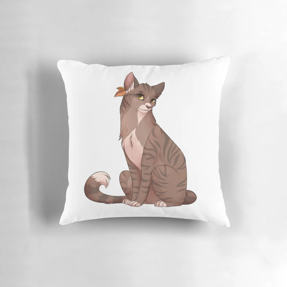 Leaf Pool Warrior Cats Decorative Throw Pillow with Sticker Design
