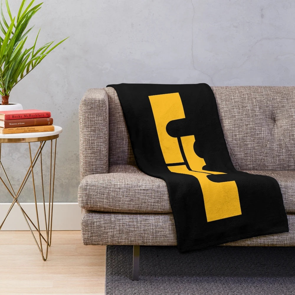 Lebron James logo inspired plush blanket
