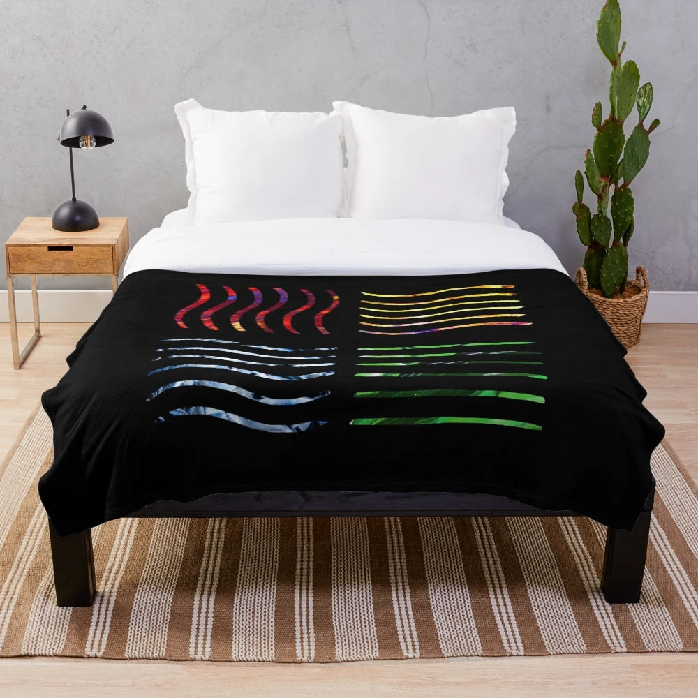The Fifth Element Leeloo Cosplay Plush Blanket