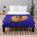 Plush blanket featuring a legendary animal design, perfect for New York Yankees fans