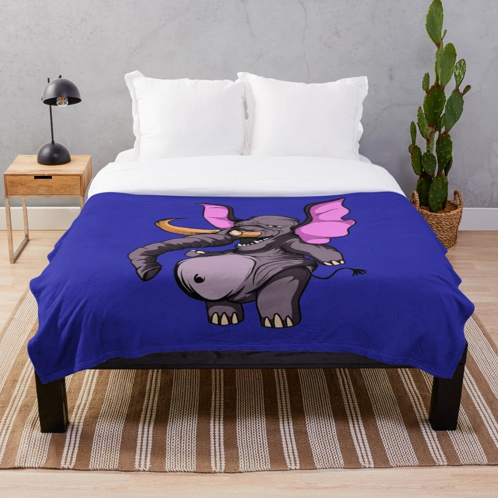 Legendary Animal Plush Blanket with New York Yankees Inspired Design