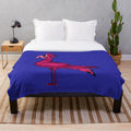 Plush blanket with legendary animal design for Bronx Zoo and New York Yankees fans