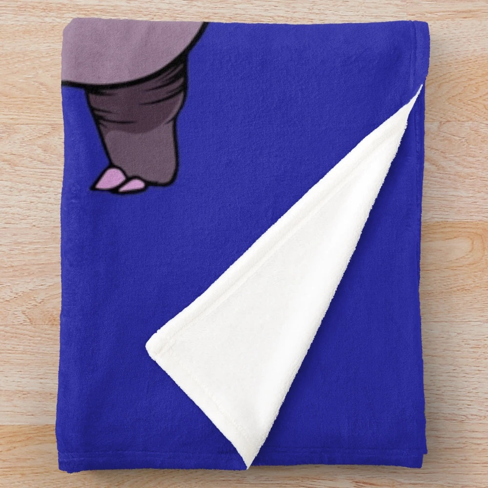 Plush blanket featuring a legendary animal design, perfect for New York Yankees fans