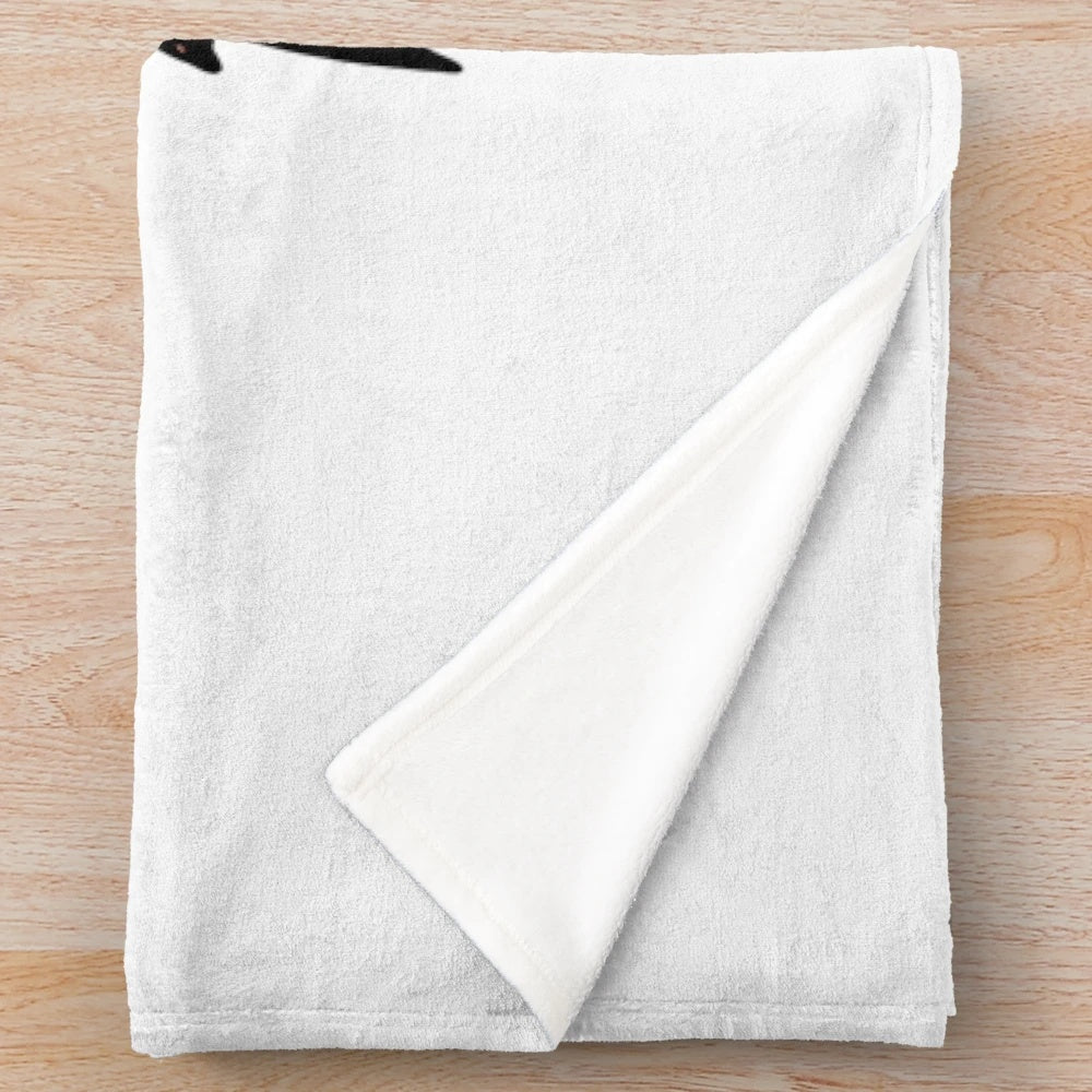 Plush blanket featuring a cool anime-style illustration of a legendary dragon