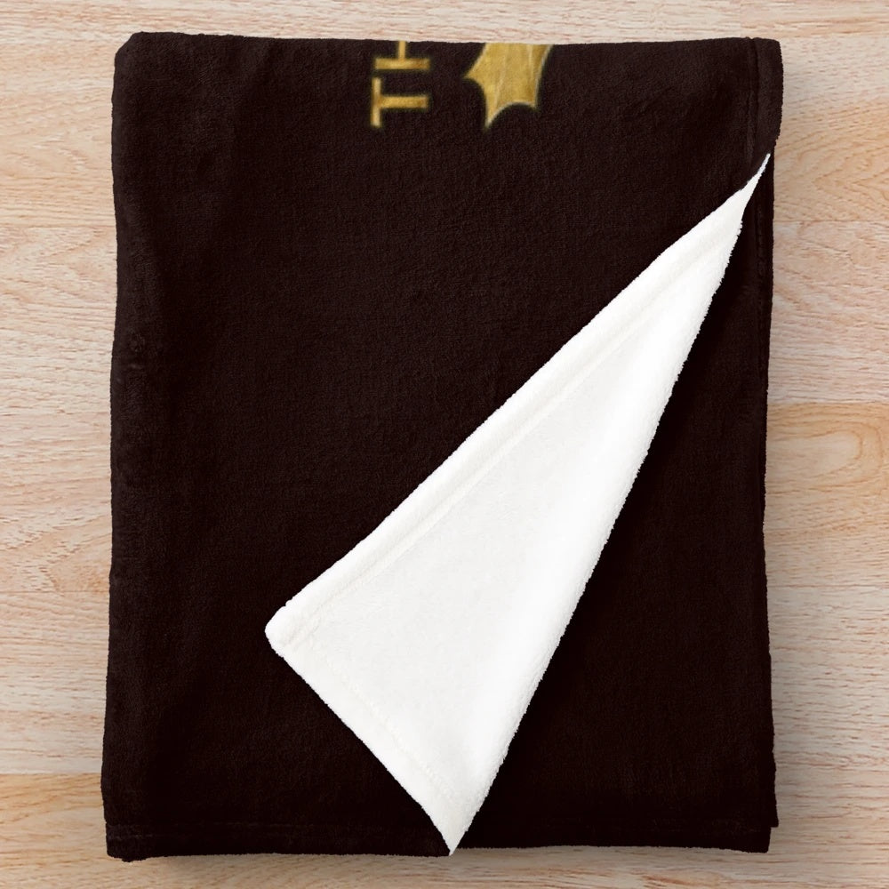 The Legend of Dragoon inspired plush blanket featuring Dart and other main characters