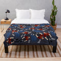 Plush blanket featuring the legendary lumberjack Paul Bunyan