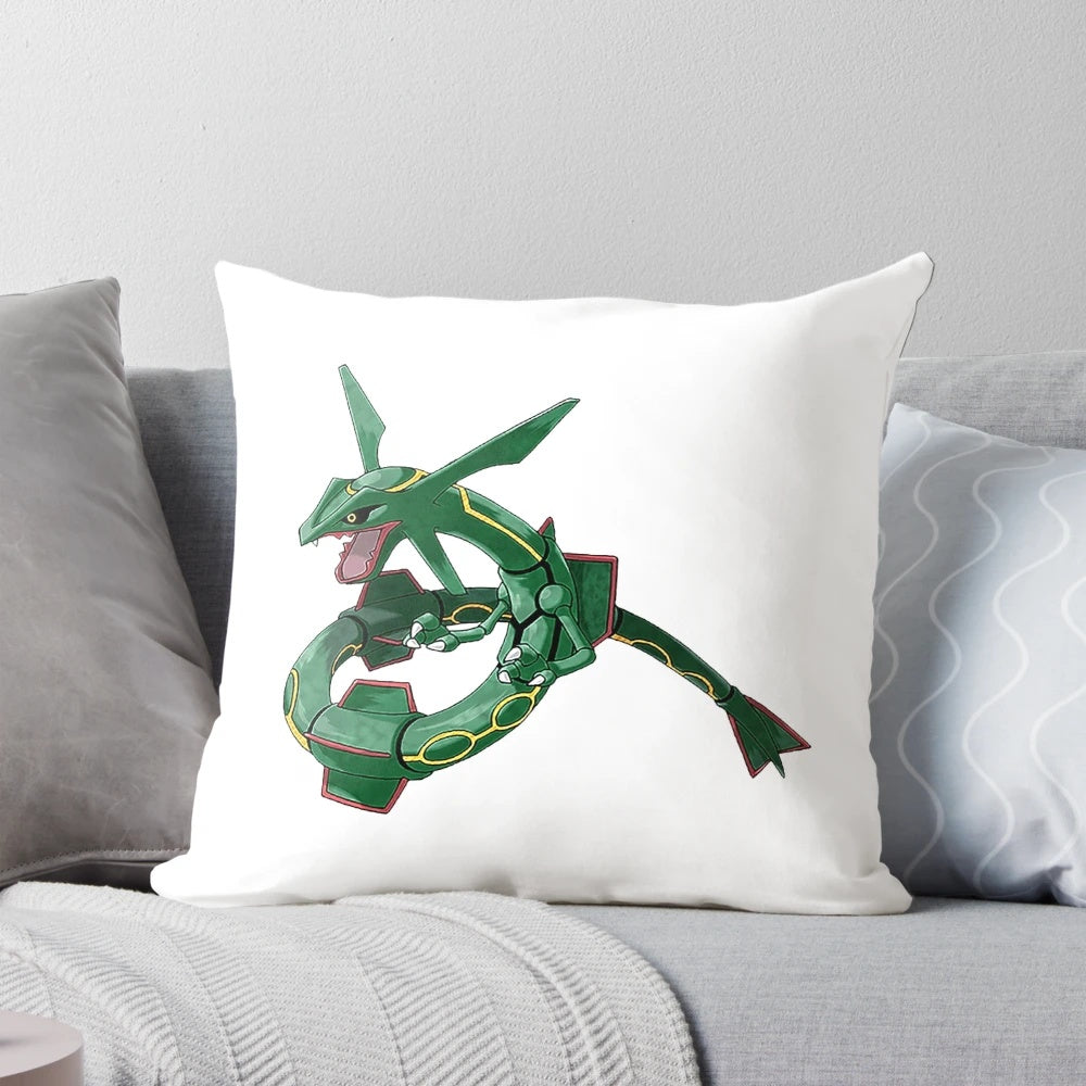 Green Dragon Rayquaza Mega Plush Pillow