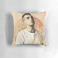 Legendary Robbie Williams Pillow featuring iconic pop music artwork
