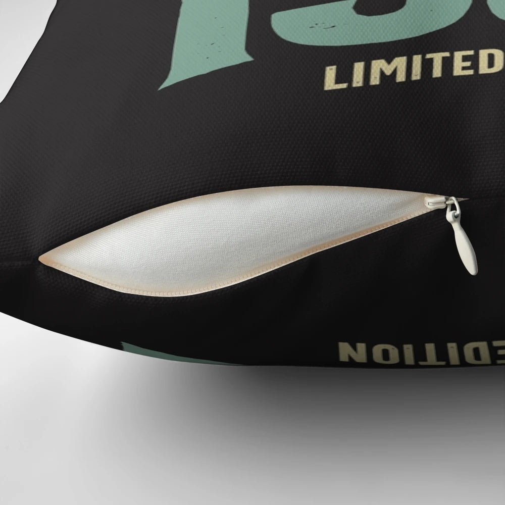 High-quality pillow featuring the text "Legends The Real Ones Are Born In 1962