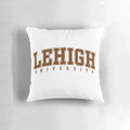 Lehigh University Mountain Hawks Pillow featuring the Lehigh University logo and mascot