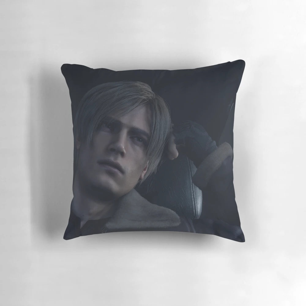 Leon S. Kennedy from Resident Evil 4 Remake Pillow