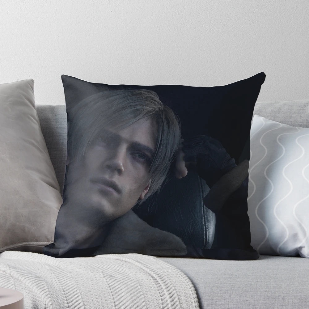 Leon S. Kennedy from Resident Evil 4 Remake Pillow