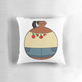 Leshawna Ball from Total Drama printed on a soft, plush pillow