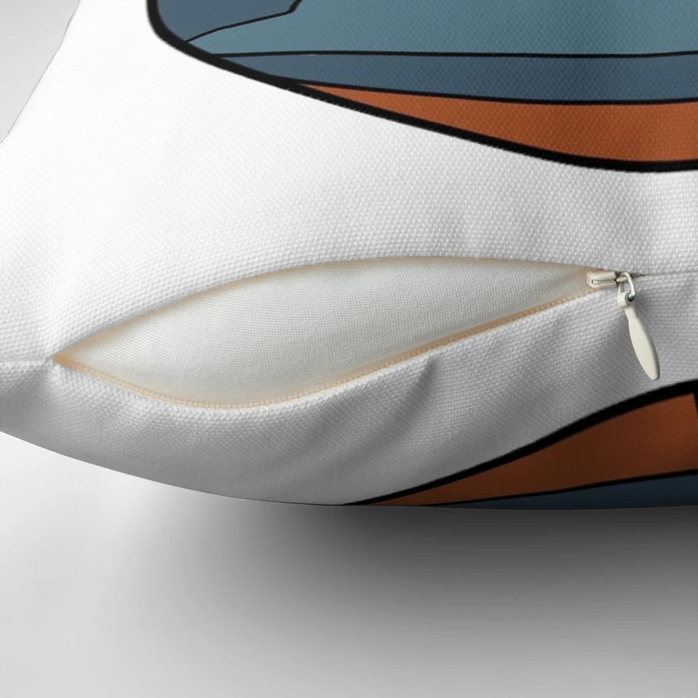Leshawna Ball from Total Drama printed on a soft, plush pillow