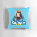 Lesley Benidorm TV Show Pillow, featuring a character from the popular British sitcom
