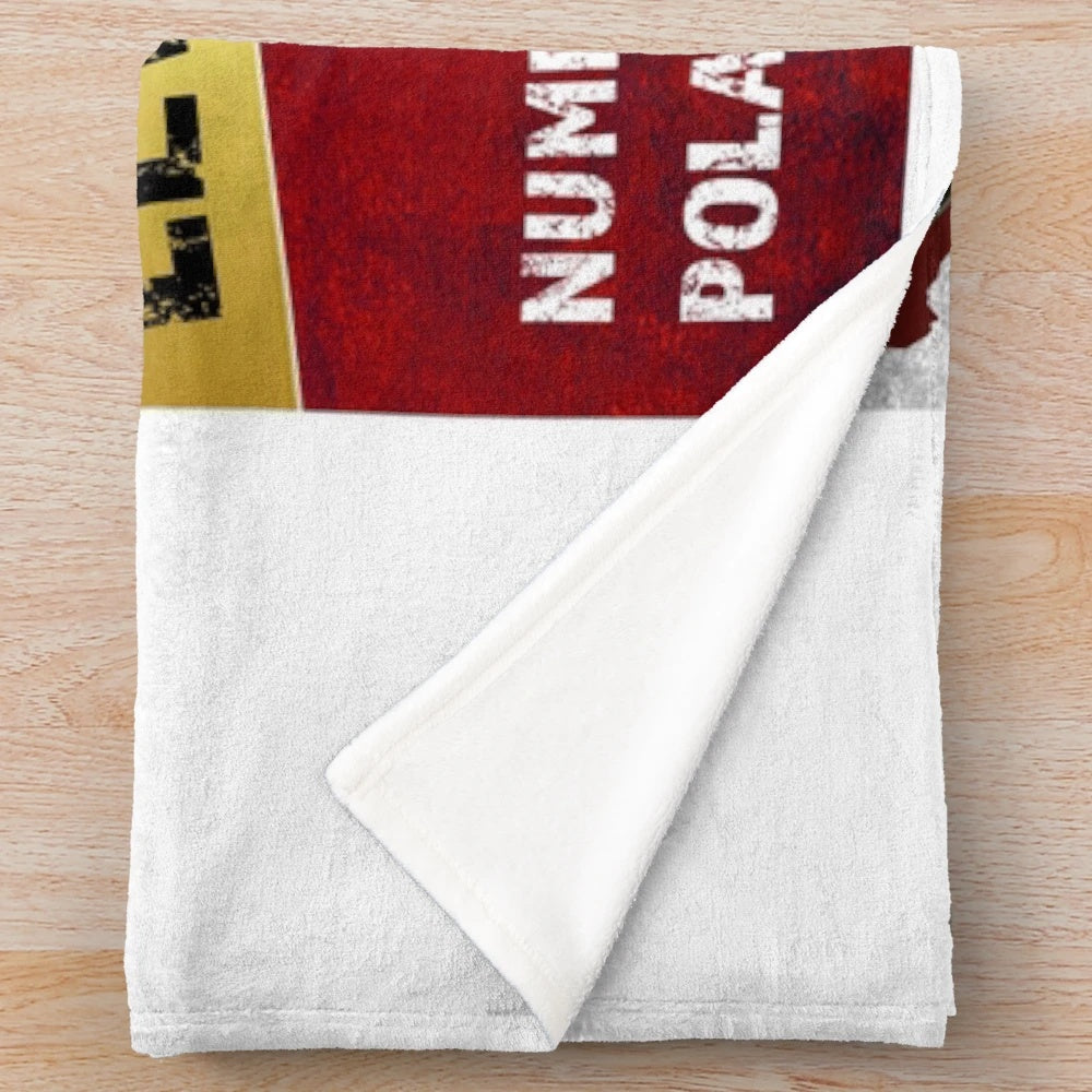 Lewandowski-Inspired Plush Blanket for World Cup 2022 Fans