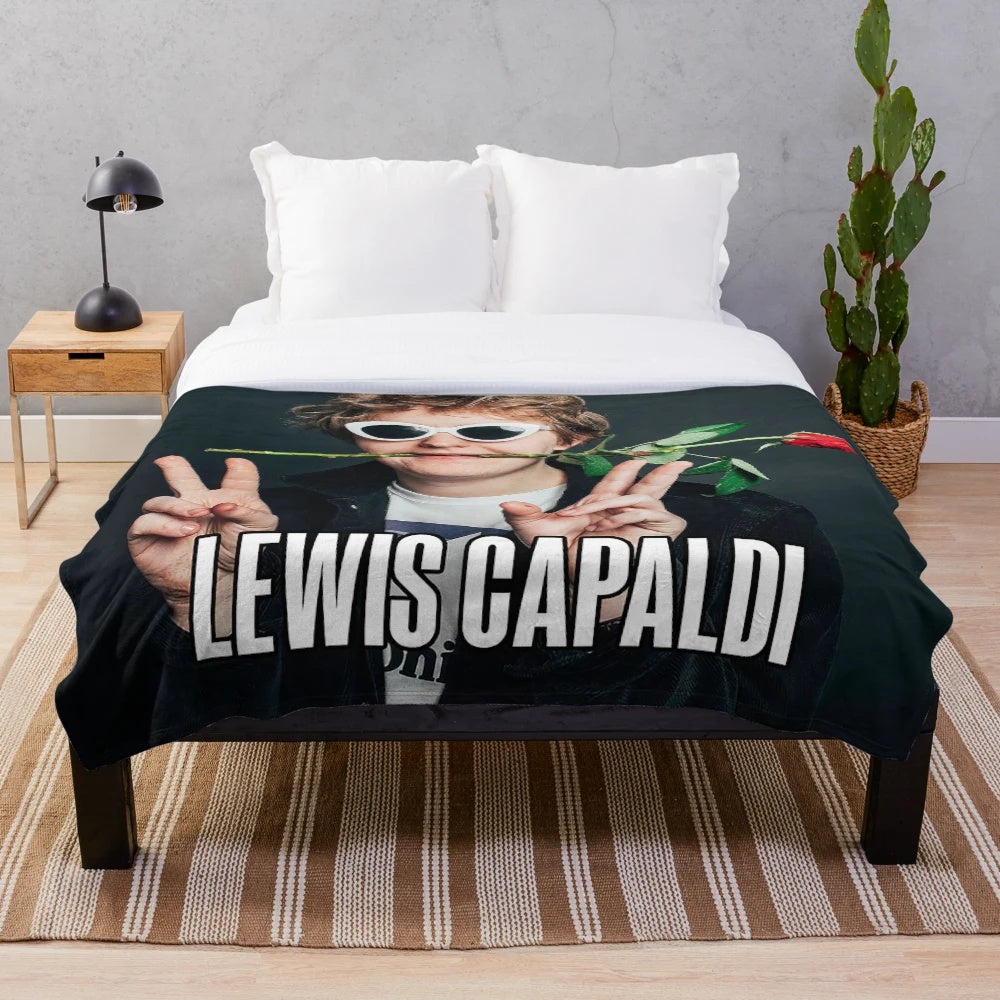 Lewis Tour 2019 Inspired Plush Blanket