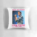 Soft, plush pillow with a portrait of One Direction member Liam Payne