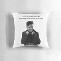 Liam Payne One Direction Pillow featuring the singer and his former band