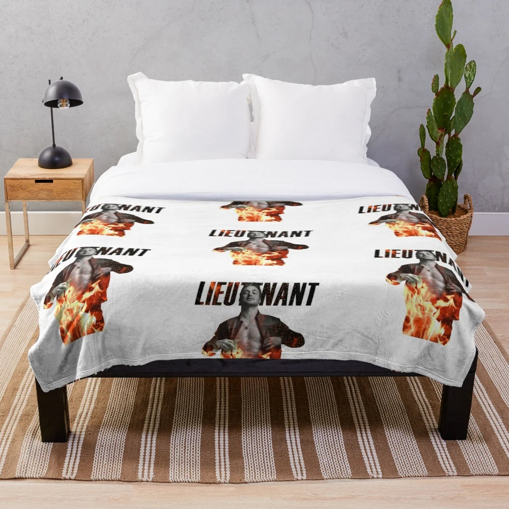 Lieutenant Kelly Severide from Chicago Fire Inspired Plush Blanket