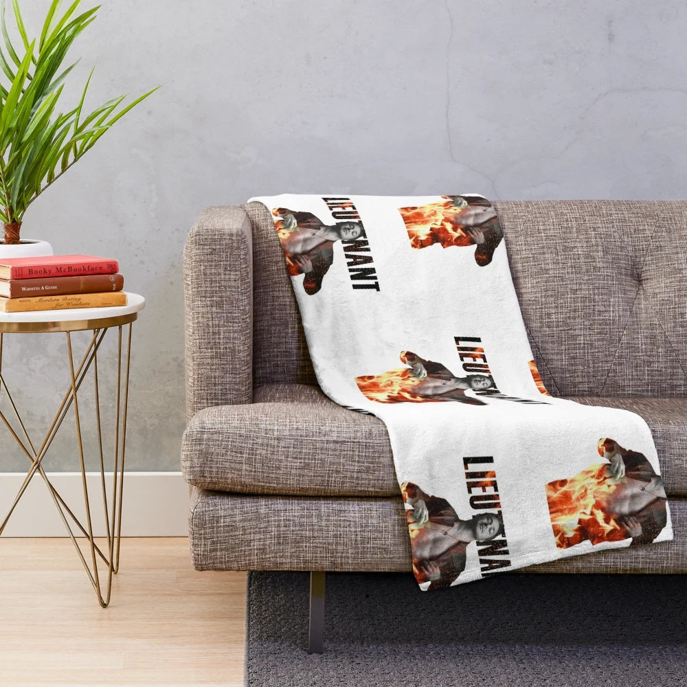 Lieutenant Kelly Severide from Chicago Fire Inspired Plush Blanket
