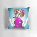 Lil Poundcake drag queen inspired decorative pillow