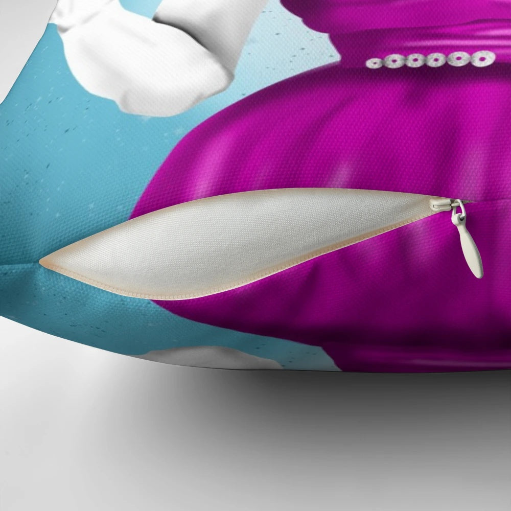 Lil Poundcake drag queen inspired decorative pillow