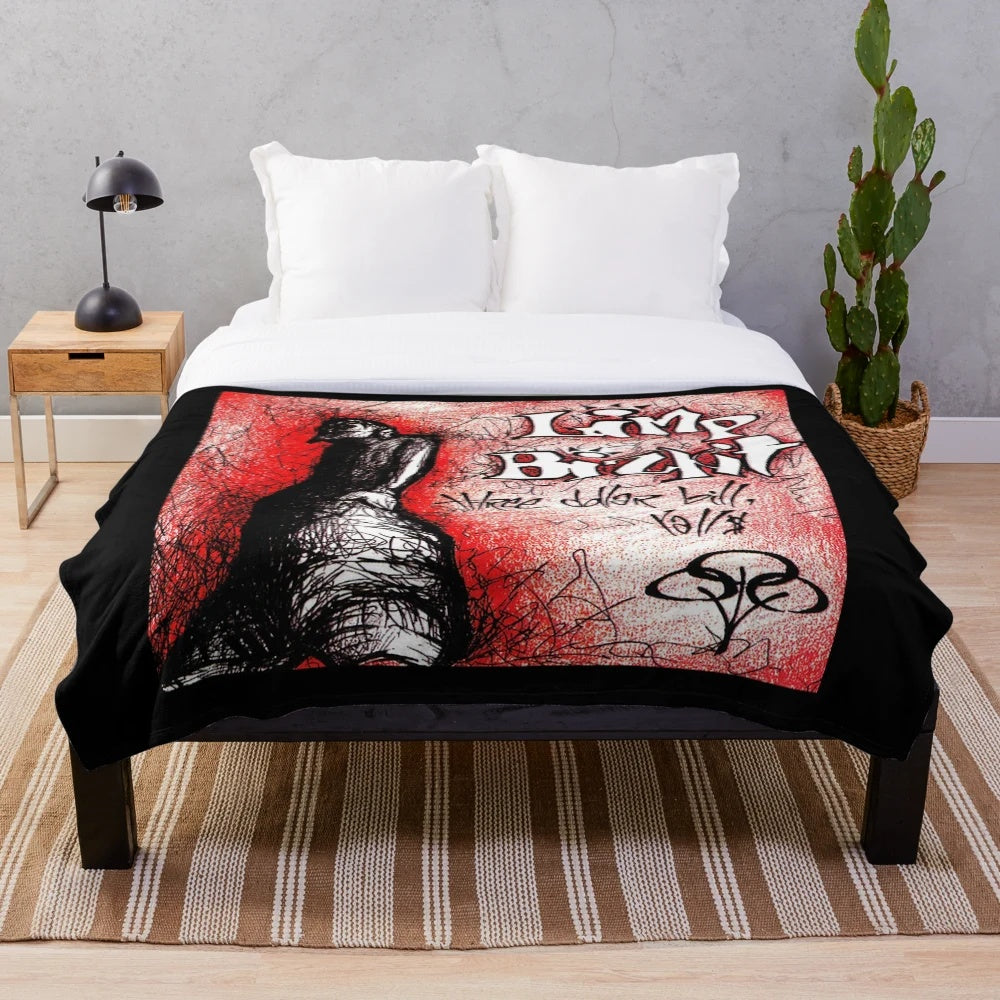 Limp Bizkit 'Three Dollar Bill Y'all' inspired plush blanket