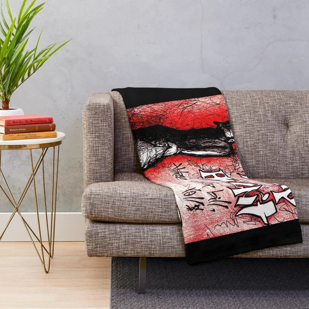 Limp Bizkit 'Three Dollar Bill Y'all' inspired plush blanket