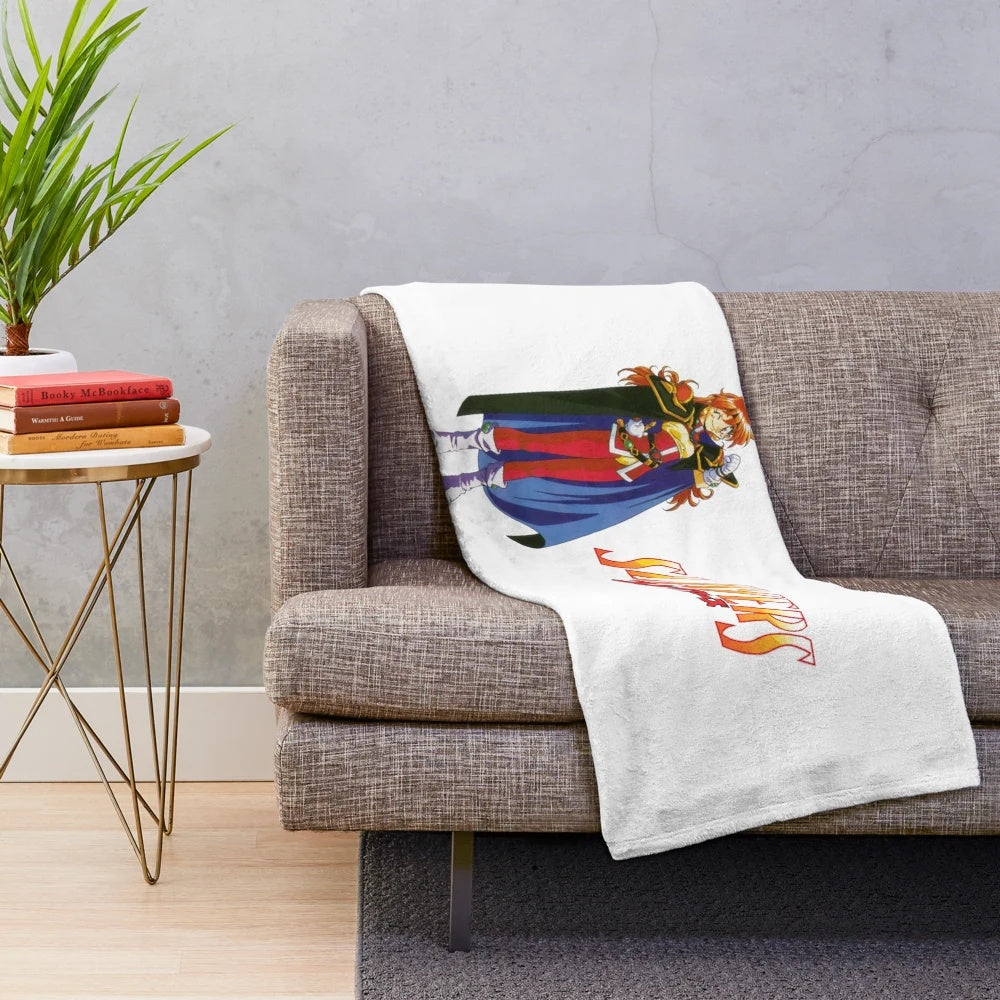 Lina Inverse Slayers anime-inspired plush blanket