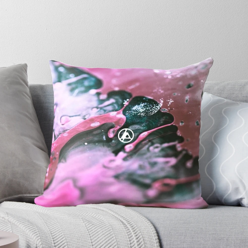 Linkin Park "From Zero" themed custom throw pillow with band logo