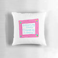 Sisters by Chance, Friends by Choice" Liv and Maddie Disney Pillow