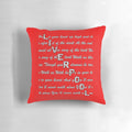 Liverpool FC fan pillow with "You'll Never Walk Alone" text