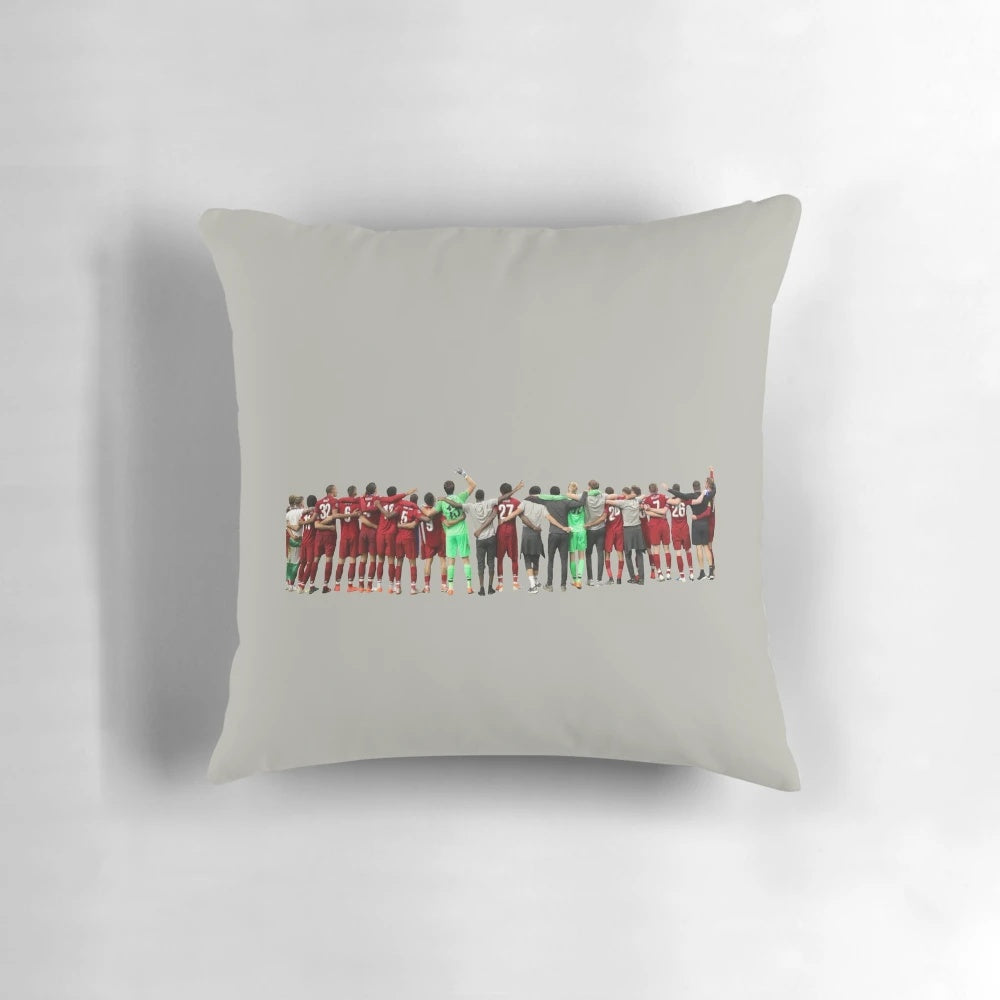 Liverpool FC You'll Never Walk Alone Pillow - Officially Licensed LFC Home Decor