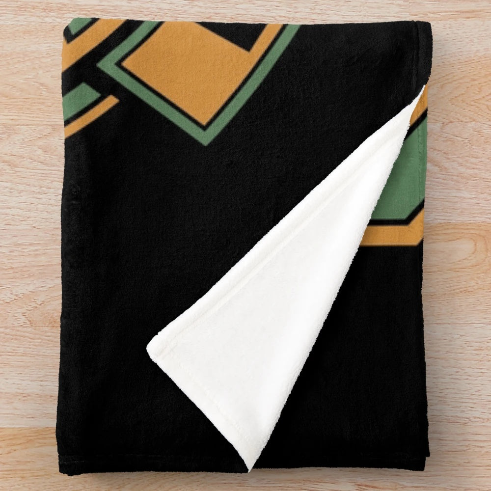 Loki inspired plush blanket with ancient mythological designs