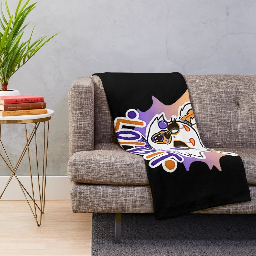 Lolbit plush blanket from Five Nights at Freddy's