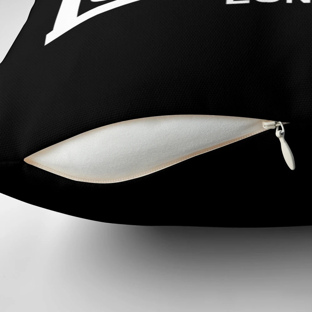 Lonsdale boxing-themed pillow with a London design