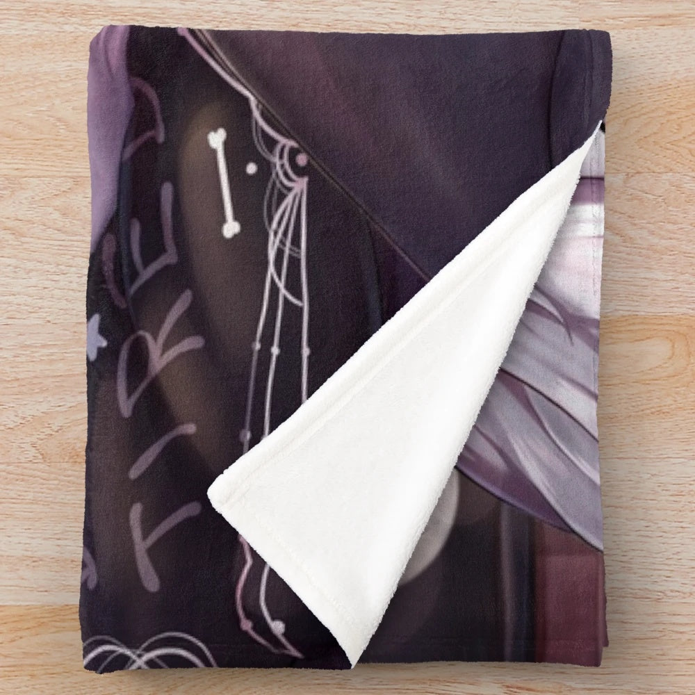 Loona Helluva Boss Inspired Plush Blanket