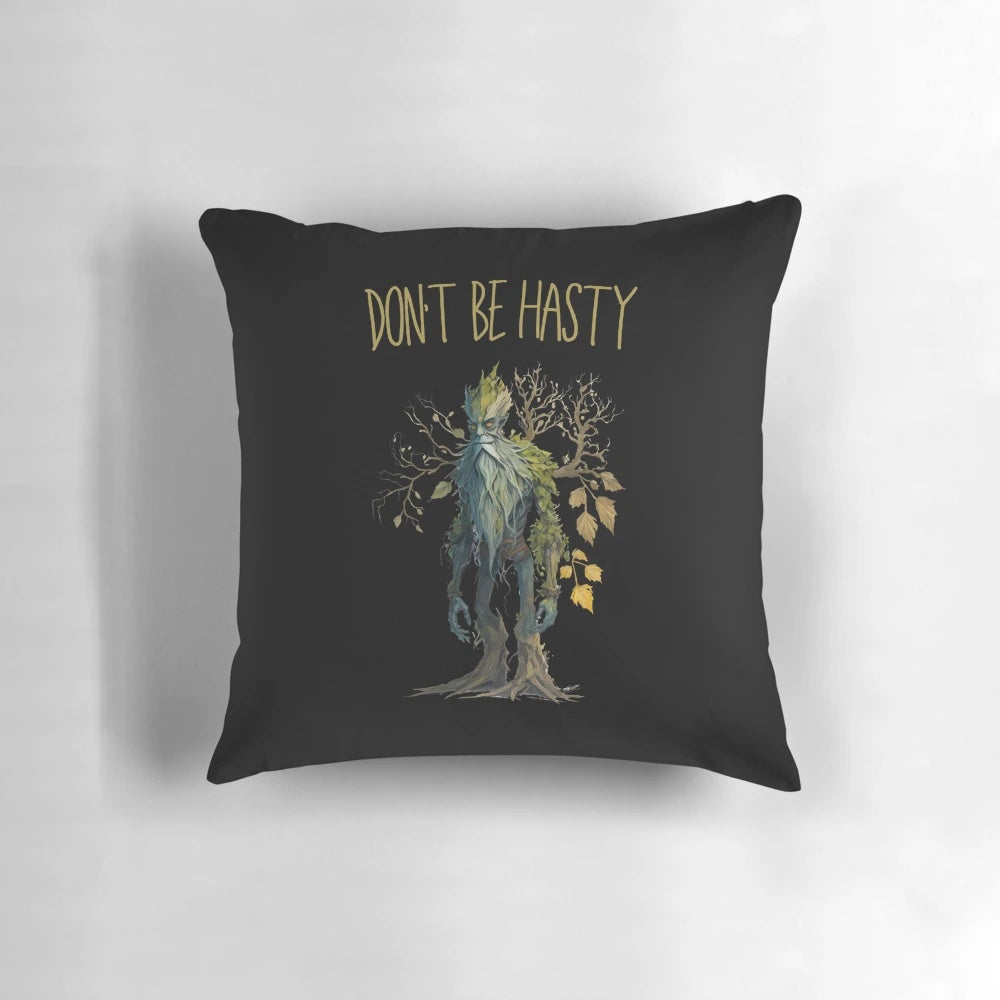 Ent fantasy pillow inspired by Lord of the Rings