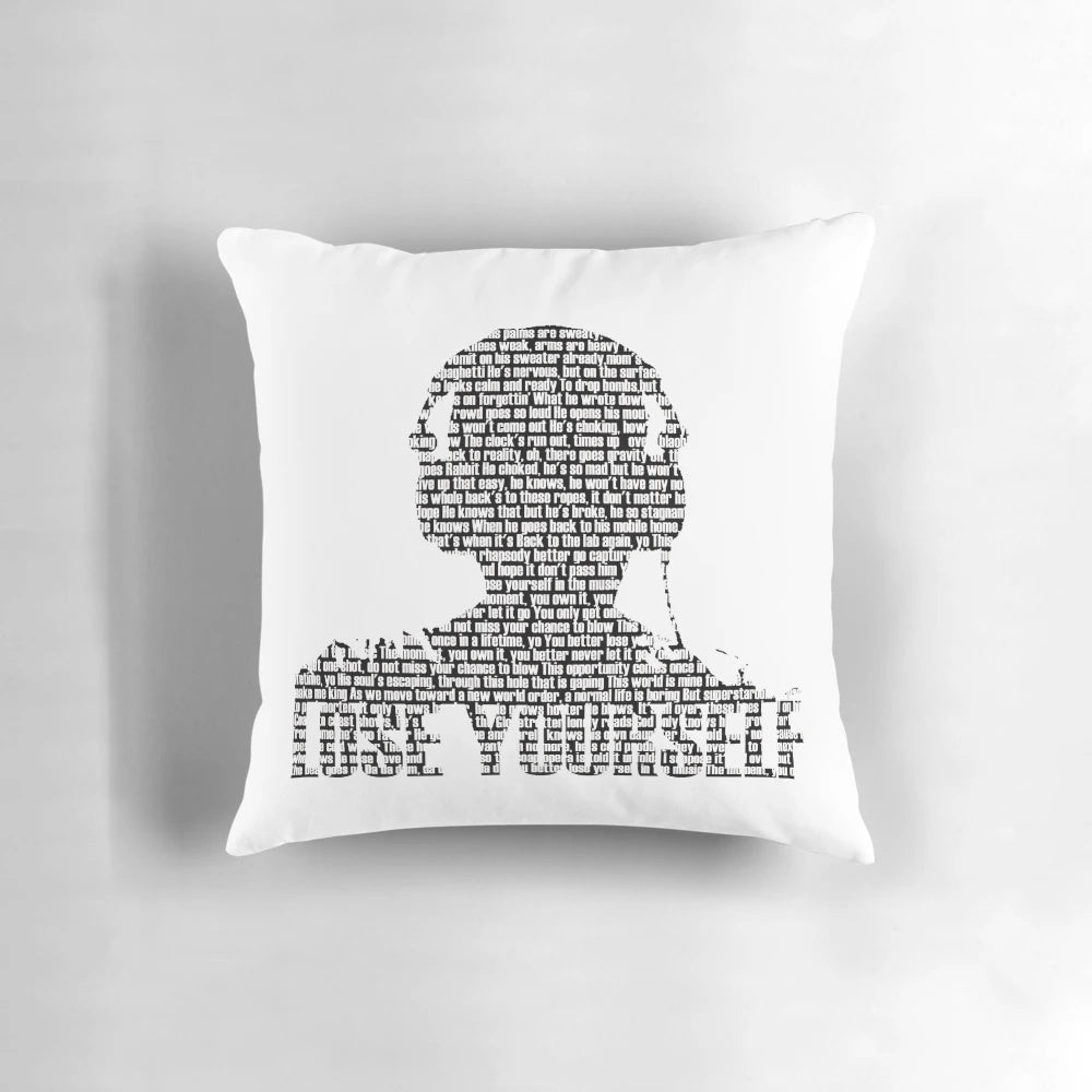 Lose Yourself Eminem Hip Hop Rap Lyrical Verse Pillow