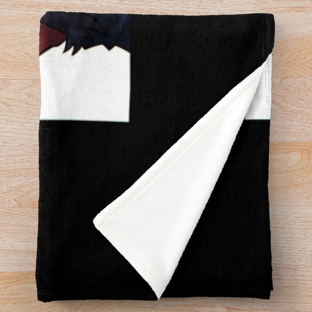 Lovejoy band inspired plush blanket with Wilbur Soot and Lovejoy logo