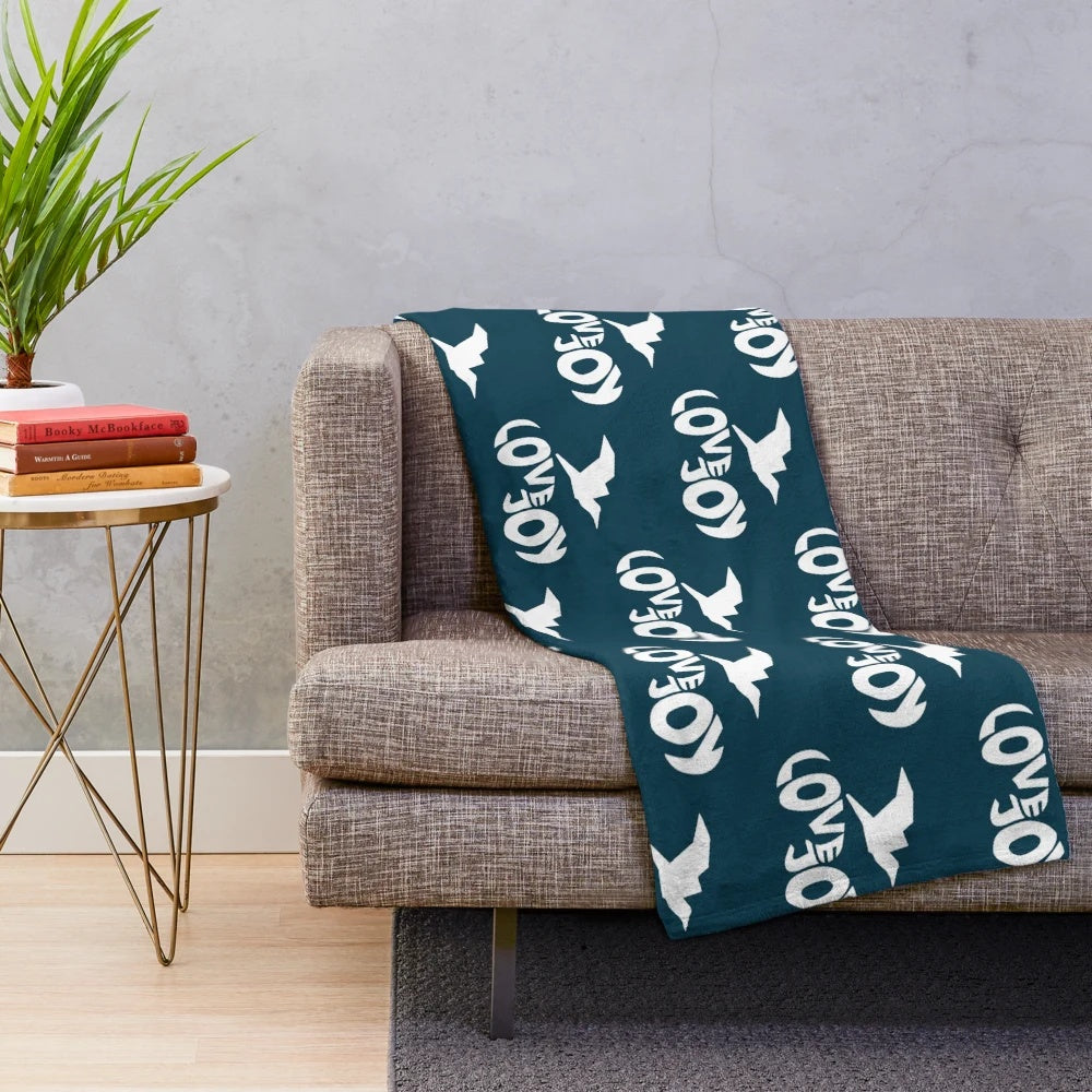 Lovejoy inspired plush blanket with band and music design