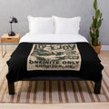 Lovejoy Inspired Plush Blanket with 90s Retro Design