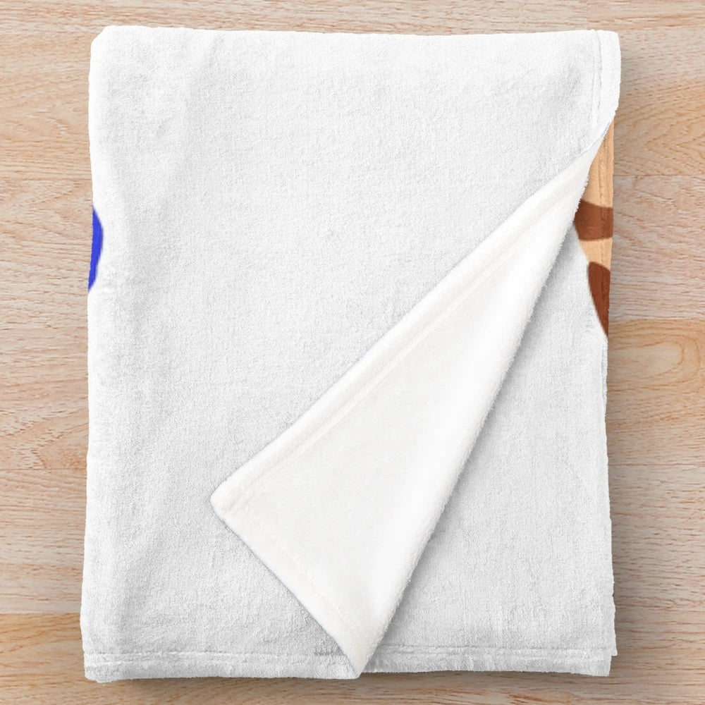Soft, plush blanket featuring characters and scenes from the Pixar film Luca